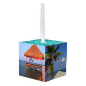 Belize Vacation Travel Photos met Kerstmis Decoratie (Achter hoekig)