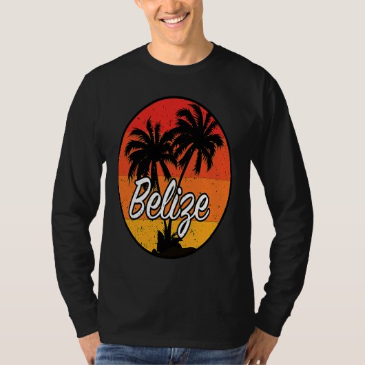 Belize Vacation Travel Souvenir T-shirt (Voorkant)