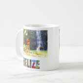 Belize Vacking Trip Creëer Uw eigen reisfoto Koffiemok (Voorkant links)