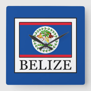 Belize Vierkante Klok