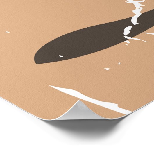 Belize vintage vakantie poster (Hoek)