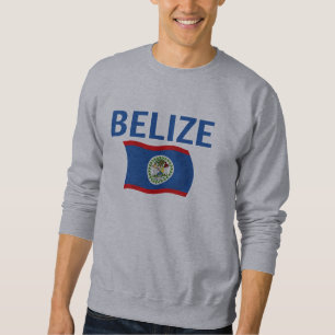 Belize vlag 1 (Wavy) Trui