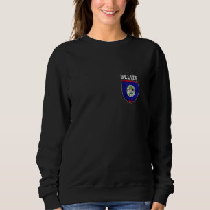 Belize Vlag Belize Kleding Belmopan Vakantie Trui