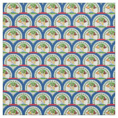 Belize vlag & Belize Trendy Fabric/mode Stof (Swatch)