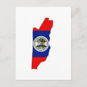 Belize vlag briefkaart (Voorkant)