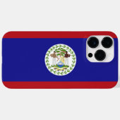 Belize vlag Case-Mate iPhone case (Achterkant (horizontaal))