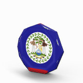 Belize vlag fotoblokken (Rechts)