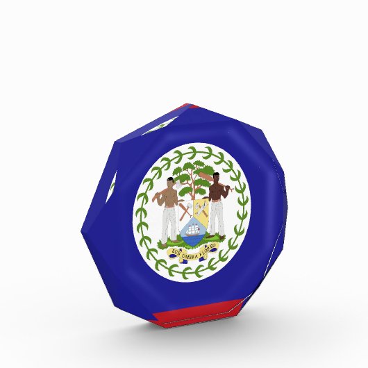 Belize vlag fotoblokken (Links)