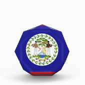 Belize vlag fotoblokken (Voorkant)