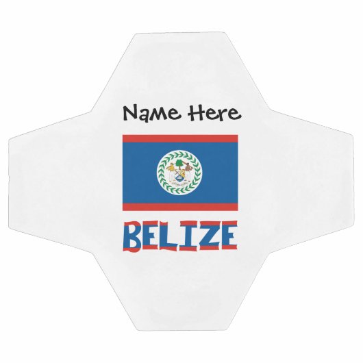 Belize Vlag gepersonaliseerd Voetbal (Enkel)