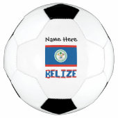 Belize Vlag gepersonaliseerd Voetbal (Voorkant)