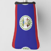 Belize vlag golfheadcover (Draai 90)
