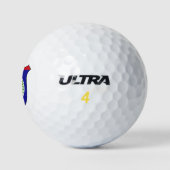 Belize Vlag Grand Patriotic Golfballen (Logo)
