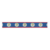 Belize vlag grosgrain lint (Voorkant)