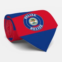 Belize Vlag Halsband, Stijlvolle Belize Das.