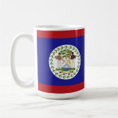 Belize vlag koffiemok (Links)
