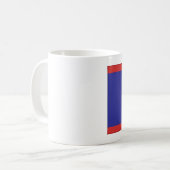 Belize vlag koffiemok (Voorkant links)