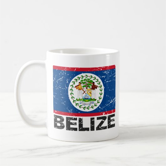 Belize  vlag koffiemok (Links)