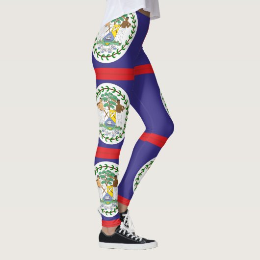 Belize vlag leggings (Rechts)