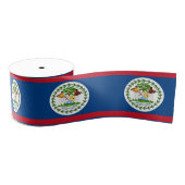 Belize Vlag lint, Belize patriotten / sport Grosgrain Lint (Spoel)