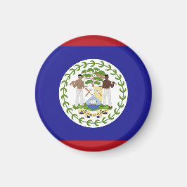 Belize vlag magneet