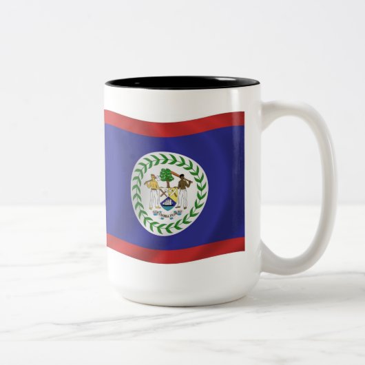 Belize Vlag Mok (Rechts)