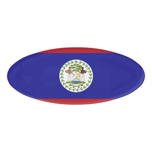 Belize vlag naambadge (Voorkant)