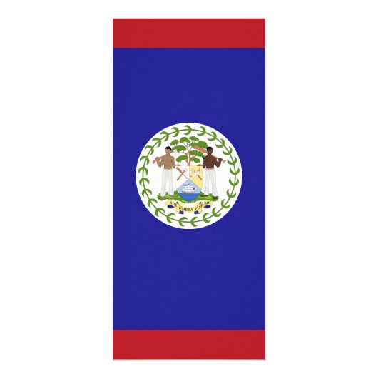 Belize vlag reclamekaart (Voorkant)