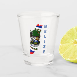 Belize-vlag Shot Glas
