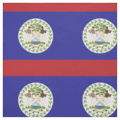 Belize vlag stof (Swatch)