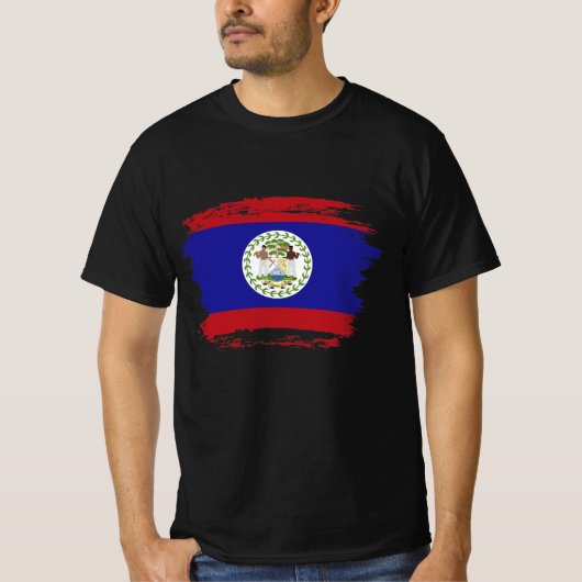 Belize vlag t-shirt (Voorkant)