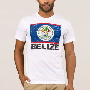 Belize vlag t-shirt