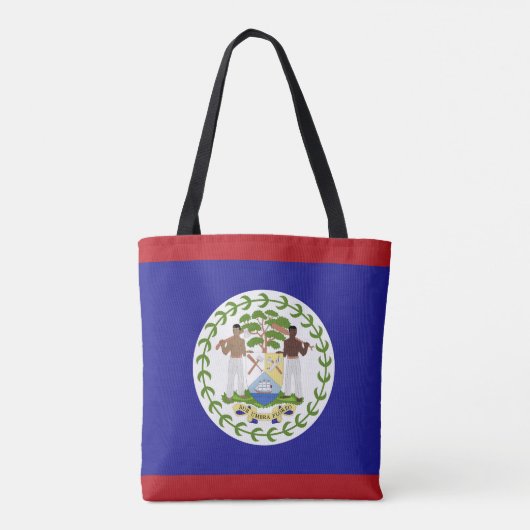 Belize vlag tote bag (Achterkant)