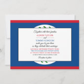 Belize vlag, vlag van Belize bruiloft Kaart (Voorkant)