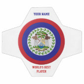 Belize Vlag Wapen Voetbal (Enkel)