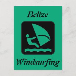 Belize Windsurfing (Long Caye Glover's Reef Atol) Briefkaart