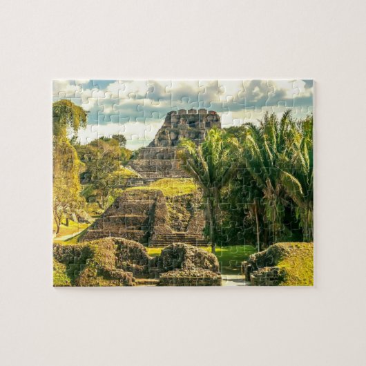 Belize Xunantunich gestileerd Legpuzzel (Horizontaal)