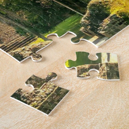 Belize Xunantunich gestileerd Legpuzzel (Zijkant)