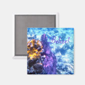 Belize Zee Fan Magneet (Voorkant / Achterkant)