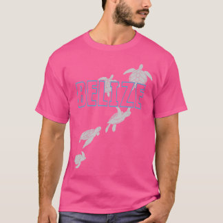 Belize Zee turtles scuba duiken met schildpadden T-shirt