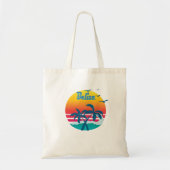 Belize, zomerretro  tote bag (Voorkant)
