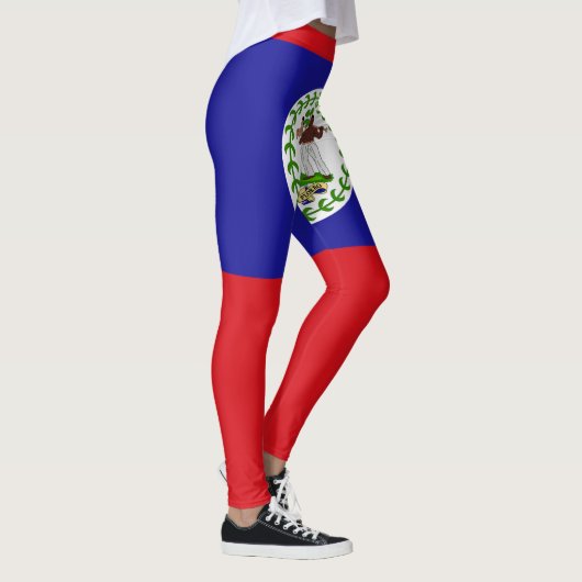 Belizeaanse vlag leggings (Rechts)