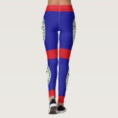 Belizeaanse vlag leggings (Achterkant)