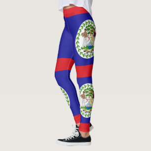 Belizeaanse vlag leggings