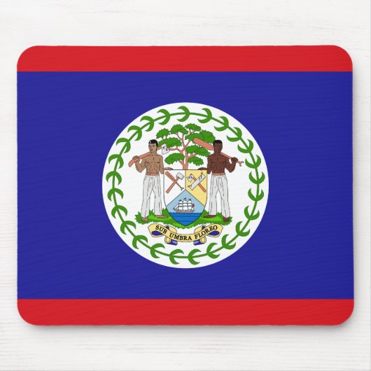 Belizeaanse vlag muismat (Voorkant)