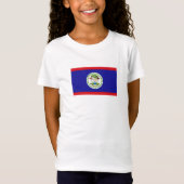 Belizeaanse vlag t-shirt (Voorkant)