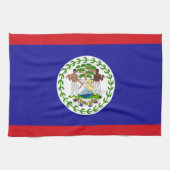 Belizeaanse vlag theedoek (Horizontaal)