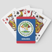 Belizean Flag Games, Belize-speelkaarten Pokerkaarten (Achterkant)