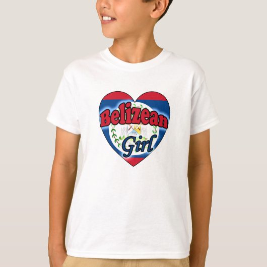 Belizean Girl T-shirt (Voorkant)