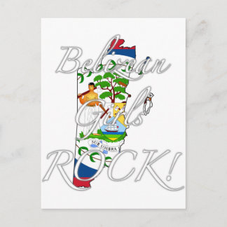 Belizean Girls Rock! Briefkaart